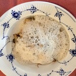 キノシタ - 鮮魚のポワレ マッシュルームのソース