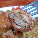 太田食堂 - 唐揚げ断面