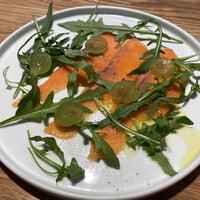 AWkitchen figlia 渋谷スクランブルスクエア - スモークサーモントラウトのカルパッチョ