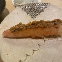 鮨 なんば 日比谷 - ボタンエビ