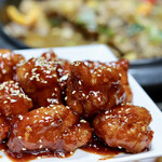 釜山 - ヤンニョムチキン 