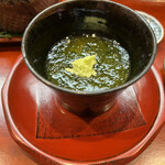 鮨 一條 - 干した牡蠣の茶碗蒸し