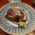 鮨 一條 - 鮟鱇の肝と奈良漬け。