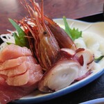 大漁 - 刺身盛り合わせ♪