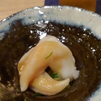 虎ノ門 空花 - 石垣貝に文旦とおかひじき。