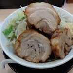 Chuukasoba Kuriya - マシマシ油そば豚増し　１１５０円