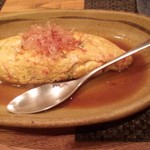 利き酒家 - 明石焼蛸入り和風オムレツ