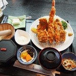 Hakone No Mori Okada - 魚介のミックスフライ膳