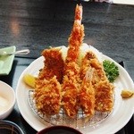 Hakone No Mori Okada - 魚介のミックスフライ膳