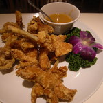 謝甜記 - 梅みそ付き鶏の唐揚げ（6本）1260円　Long Shot