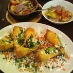 トルコ料理トプカプ - トルコ春巻きとツブ貝のガーリック焼き？