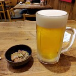 満天酒場 - 筋トレ生ビールとお通し