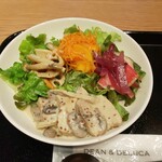 ディーン&デルーカカフェ - プレートランチ(豚バラ肉のマスタードクリーム煮込み)