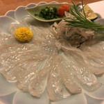 割烹一声 - ふぐ刺し