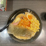 つけ麺 陽 - 味噌オーメン+コーン