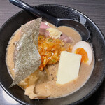 つけ麺 陽 - 味噌オーメン+バター