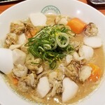 麺屋 六感堂 - 帆立の粕汁 大吟醸ラーメン