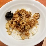 麺屋 六感堂 - 帆立の煮つけ丼