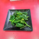 ラーメン 杉田家 - 生ほ～れん草は別皿…