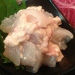 能登美 - 皮はぎの肝和え