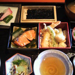 京の米料亭 八代目儀兵衛 - 10食限定の3色御膳