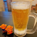蛸屋のカレー屋さん - センベロのビール