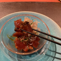 Ji-Cube - 鰹の豆板醤和え