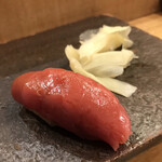 にぎりの一歩 - 背のはがし