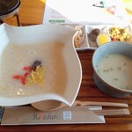 Re echo - モーニング８５０円福井産なつめは種入り。