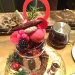 パティスリー&ショコラ バー デリーモ - ■ﾌﾟﾚﾐｱﾑﾊﾟﾌｪ ナイトクリスマス(土日限定)
            　　　～ドリンク・前菜付～