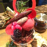パティスリー&ショコラ バー デリーモ - ■ﾌﾟﾚﾐｱﾑﾊﾟﾌｪ ナイトクリスマス(土日限定)
　　　～ドリンク・前菜付～