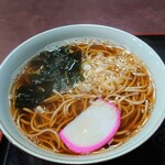 そば処 一休庵 - かけそば560円