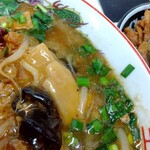 麺屋 にぼすけ - メンマ、キクラゲ、もやし