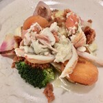 魚菜料理 縄屋 - こっぺがにと自家菜園の窯焼き野菜