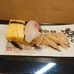 寿司居酒屋 や台ずし - たまごと真鯛