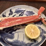魚菜料理 縄屋 - 焼蟹②