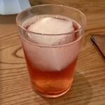 魚菜料理 縄屋 - 紅芋酢ソーダ