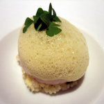 saint-jacues（北海道産のホタテ、クスクスのタブレ）