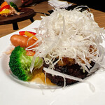 焼肉Garden MISAWA - ハンバーグランチセット