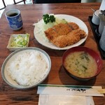Tonkatsu Keyaki - 松ヒレカツ定食。