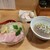 焼きあご塩らー麺たかはし - 料理写真:得製しじみ貝昆布水つけ麺