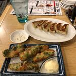 太陽ホエール - 餃子＋磯部揚げ