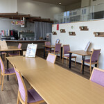 レストラン鹿嶋 - 店内の様子…ポールポジションで入店