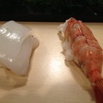 鯛壽司 - いか、えび