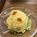 中華そば麦右衛門 - ポテサラ美味しい♡♡