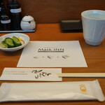 とんかつひなた - 机上