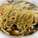 162611964 - 【広東麺】の麺 バツグンのコシ 堅麺派必食