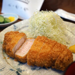 とんかつひなた - 漢方三元豚上ロースかつ定食（190ｇ）