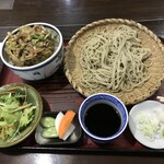 結城屋 - かき揚げ丼ランチセット