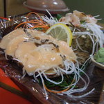 和の屋 - 鮑とサザエもありました、うんまっ！